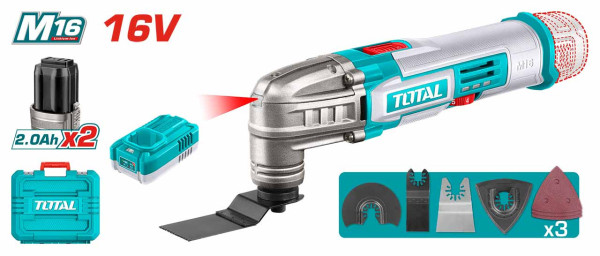 Máy cắt gọc đa năng dùng pin 16V TOTAL TMLI16222