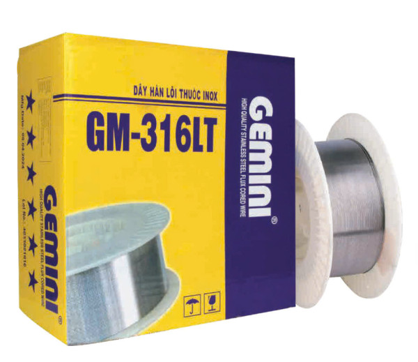Dây hàn inox lõi thuốc Kim Tín - GEMINI GM316LT 12.5kg/ cuộn 1.2mm
