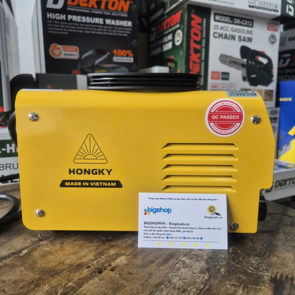 Máy hàn que mini 220V Hồng Ký HKM1250F (Valy)