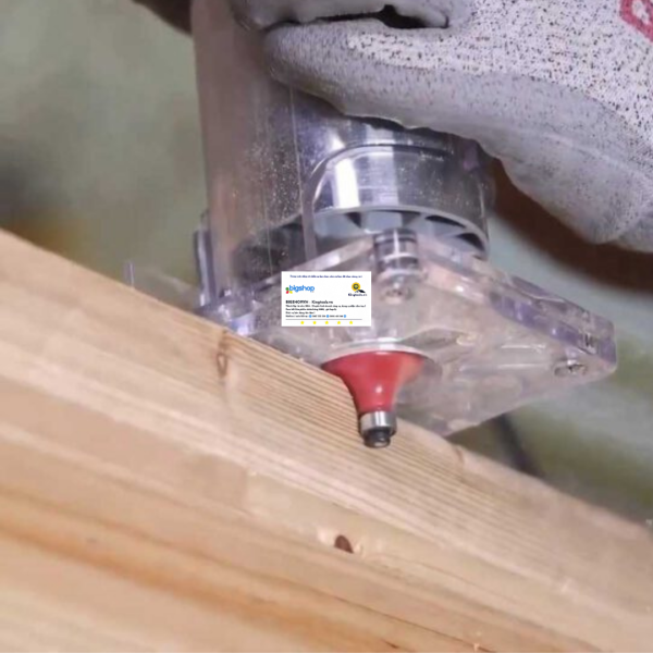 Máy phay soi 550W DCK KMP04-6