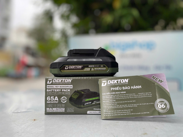 Pin phổ thông 21V 2.0Ah Dekton M21-B2065PLUS
