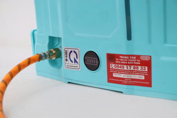 Máy phun thuốc trừ sâu, côn trùng điện dùng pin lithium OSHIMA Li20R-DP-2PIN 