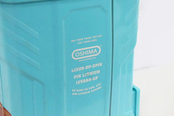 Máy phun thuốc trừ sâu, côn trùng điện dùng pin lithium OSHIMA Li20R-DP-2PIN 