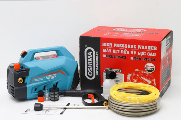 Máy xịt rửa 2800W Oshima MXR-1215-C3 - Motor dây đồng