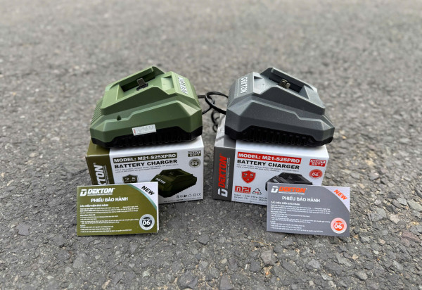 Đế sạc pin DEKTON M21-S25PRO / M21-S25XPRO 21V/2.5A