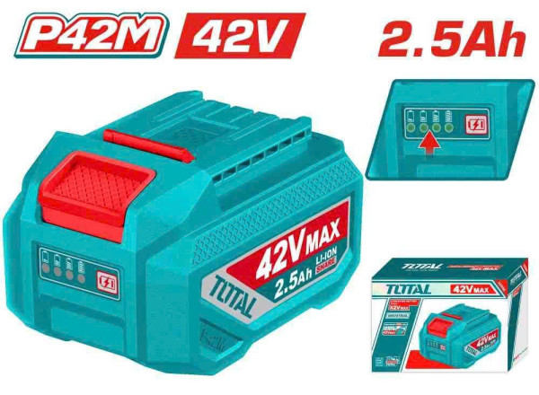  Pin Lithium-Ion 42V 2.5Ah TOTAL – TFBL42251