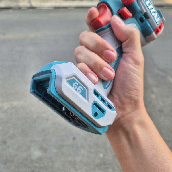 Máy khoan búa không chổi than dùng pin 20V TOTAL TIDLI206681 (Thân máy)