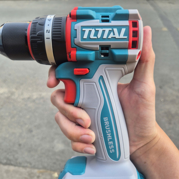 Máy khoan búa không chổi than dùng pin 20V TOTAL TIDLI206681 (Thân máy)