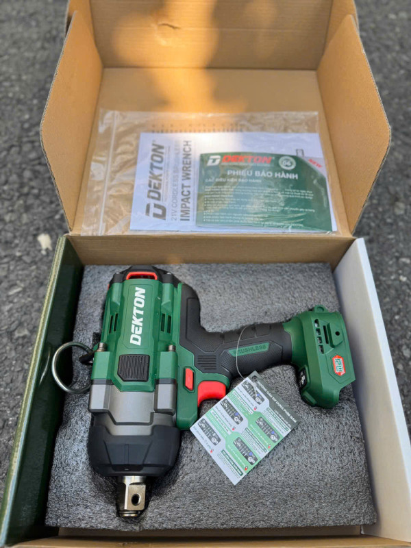 Máy siết bulong DEKTON M21-IW1650PRO, 1650N, 3/4