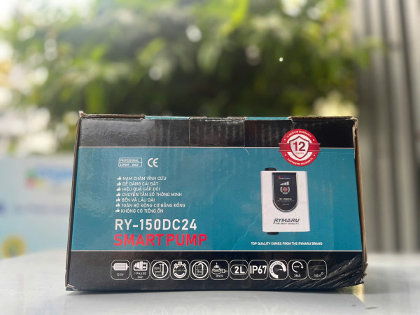 Máy Bơm Tăng Áp Mini 150W, Chống Nước IP67 RYMARU RY-150DC24