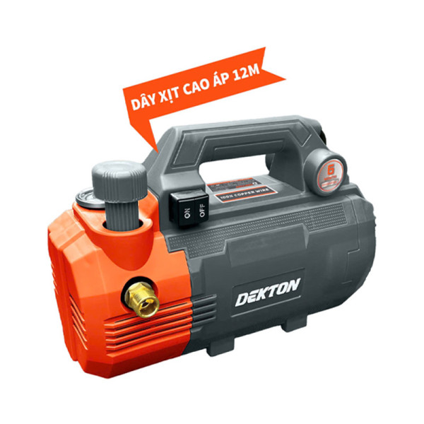 Máy Rửa Xe DEKTON-CWR2350PRO – Chỉnh Áp, Chống Giật, Full Phụ Kiện