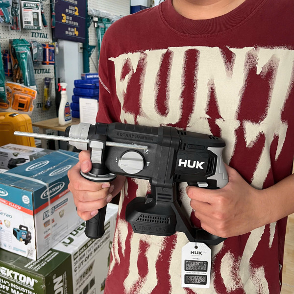 Máy Khoan Đục Bê Tông Pin 21V HUKAN G3STOM-02 (GEN 3, 2.9J)