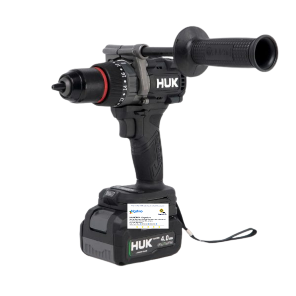 Máy khoan pin 21V, 3 chức năng HUKAN G3-Z1800 (GEN 3, 125Nm)