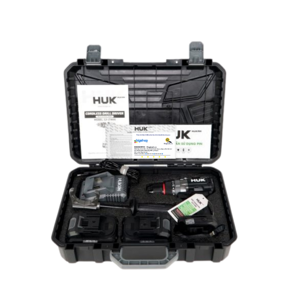 Máy khoan pin 21V, 3 chức năng HUKAN G3-Z1800 (GEN 3, 125Nm)