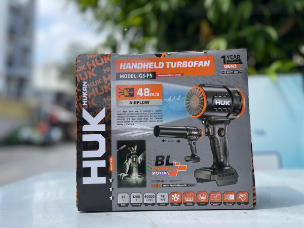 Thân máy thổi phản lực dùng pin 21V HUKAN G3-F5