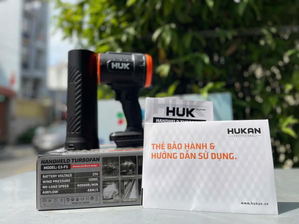 Thân máy thổi phản lực dùng pin 21V HUKAN G3-F5