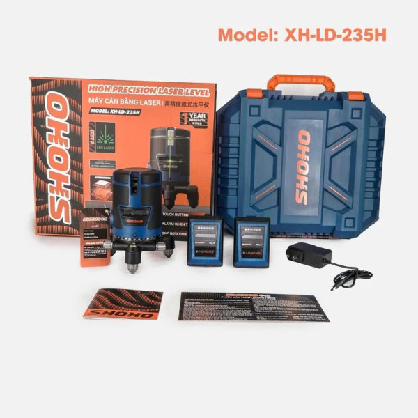 Máy cân bằng laser 5 line SHOHO XH-LD-235H (không kèm chân)