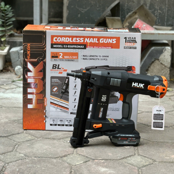 Máy Bắn Đinh Dùng Pin HUKAN G3-B38 PROMAX (GEN 3) – 21V