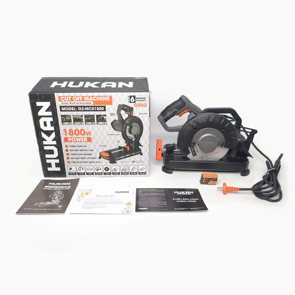 Máy cắt sắt 1800W HUKAN G2-MCS1800 (Gen 2)