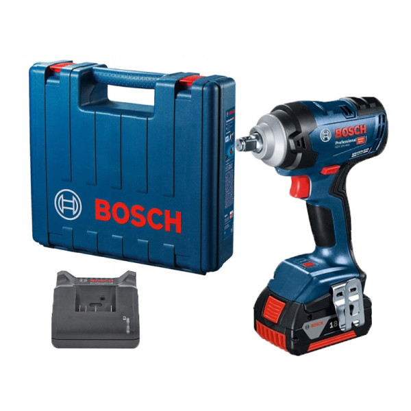 Máy Vặn Bu Lông Dùng Pin BOSCH GDS 18V-400 Set