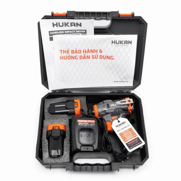 Máy chuyên vít HUKAN G1-V140BL – 140N.m, không chổi than