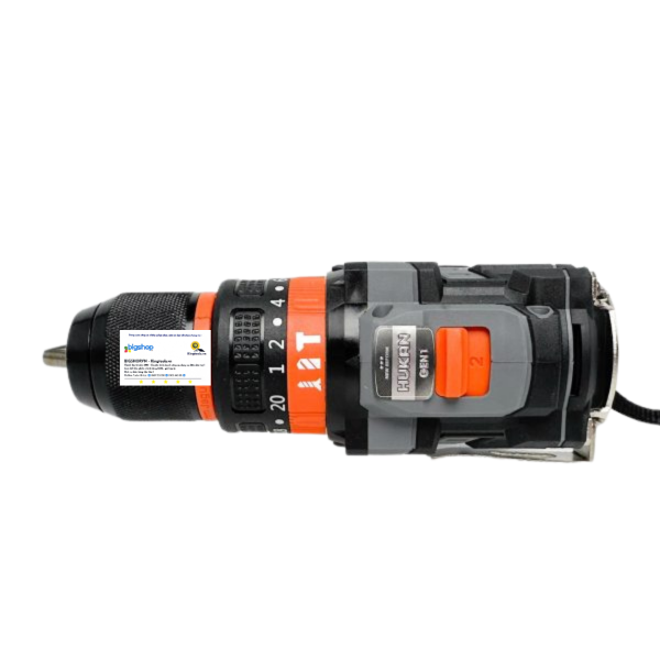 Máy khoan pin HUKAN G1-D55 (GEN 1) - Thân máy, 55Nm