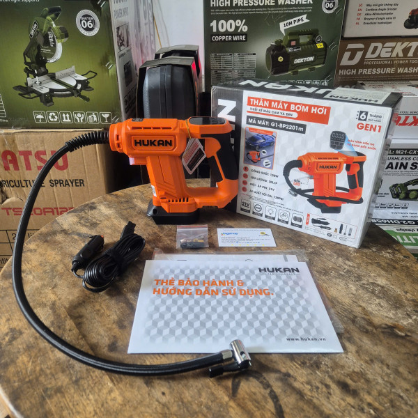 Máy bơm hơi HUKAN G1-BP2201m 21V (Thân máy)