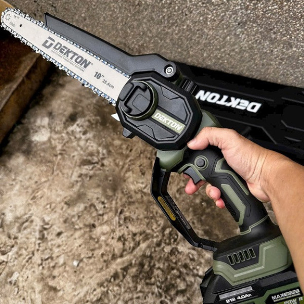 Cưa xích dùng pin 21V 10inch Dekton M21-CX10PRO / M21-CX10XPRO