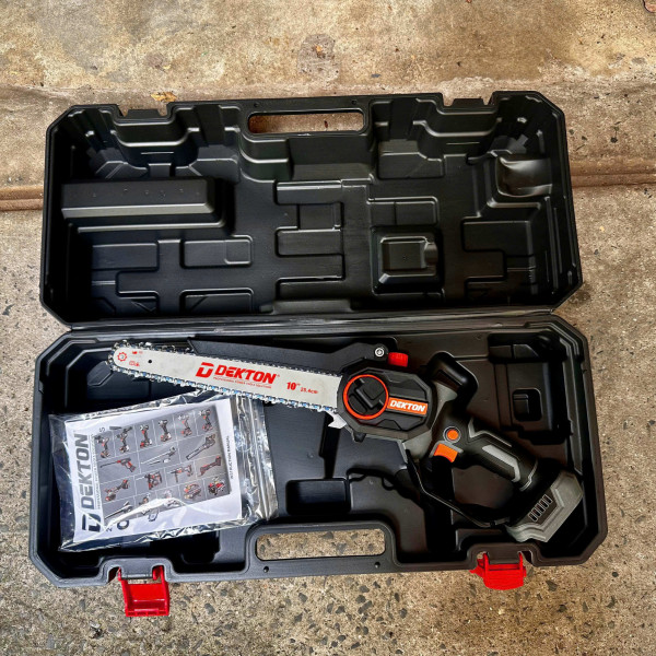 Cưa xích dùng pin 21V 10inch Dekton M21-CX10PRO / M21-CX10XPRO