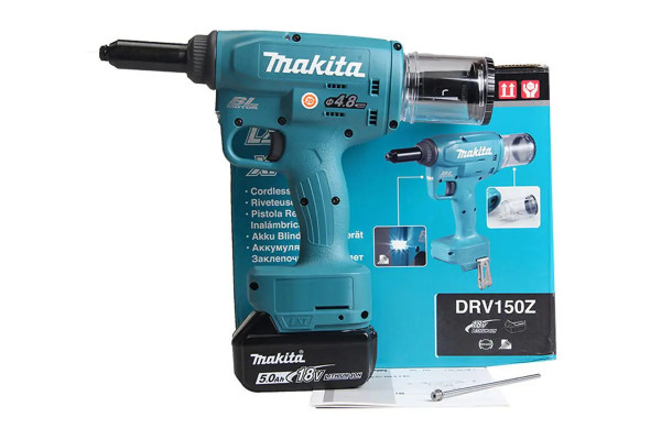 Máy tán đinh Rivet dùng pin 18V Makita DRV150Z