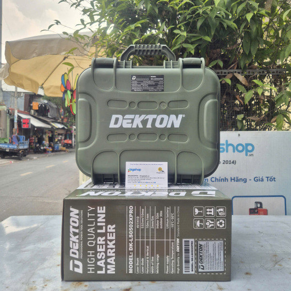 Máy cân mực laser 5 tia xanh DEKTON DK-LS0502XPRO