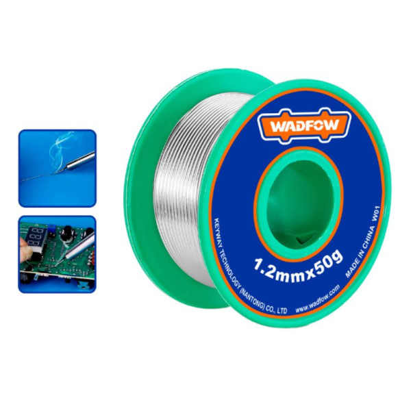 Cuộn dây hàn không chì WADFOW [1.0mm – 1.2mm – 1.5mm] chính hãng