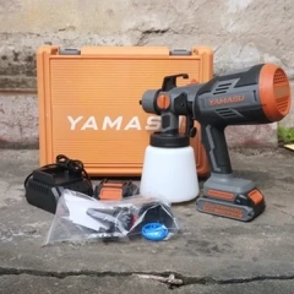 Máy Phun Sơn Pin Yamasu GPS-DC21V | Dung Tích 800ml