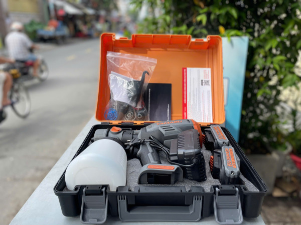 Máy Phun Sơn Pin Yamasu GPS-DC21V | Dung Tích 800ml