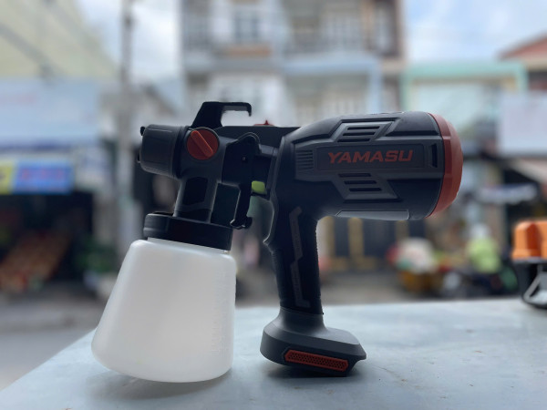 Máy Phun Sơn Pin Yamasu GPS-DC21V | Dung Tích 800ml