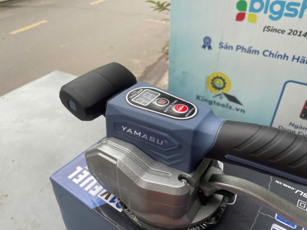 Máy Hít – Rung Gạch YMS-MRG123 Pin 21V Cao Cấp  12 Cấp Độ Rung