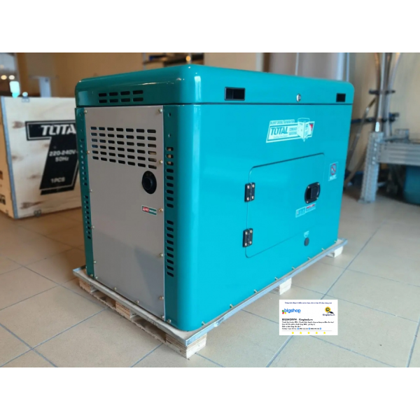 Tổ máy phát điện dùng dầu diesel 8.0kW TOTAL TP280001