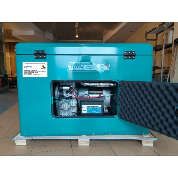 Tổ máy phát điện dùng dầu diesel 8.0kW TOTAL TP280001