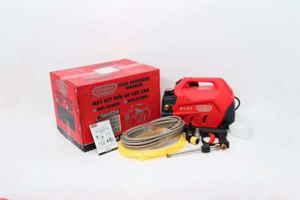 Máy xịt rửa áp lực Oshima MXR-JZ1050C 2900W – Có chỉnh áp