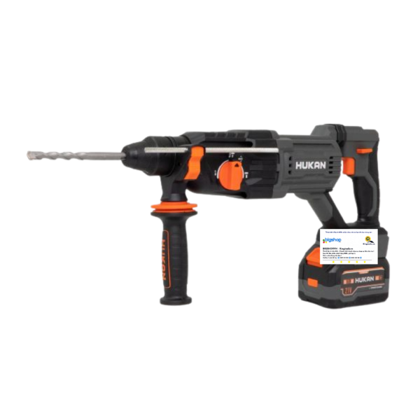 Máy khoan đục bê tông HUKAN G2-RH2601 (2 pin 4.5Ah và 1 sạc)