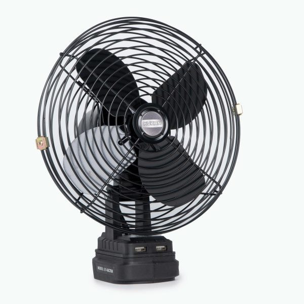 Thân quạt điện pin Lithium G1-QCT08 – 200W, 2 tốc độ, sạc USB tiện lợi