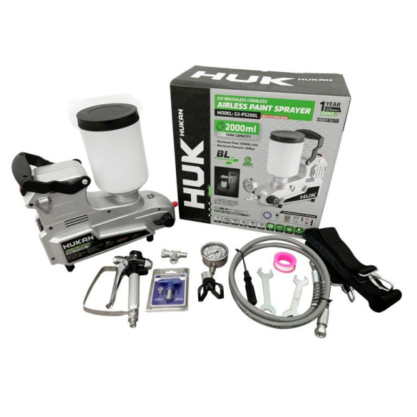 Máy Phun Sơn Pin HUKAN G3-PS200L (Gen 3)