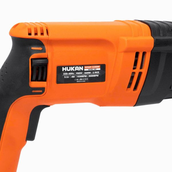 Máy khoan bê tông 3 chức năng HUKAN K89 – 950W, lực đập 3.2J