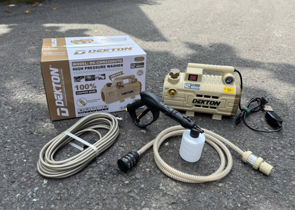 Máy Rửa Xe Dekton DK-CWR2200VTG – , 790W, Áp Lực 80Bar