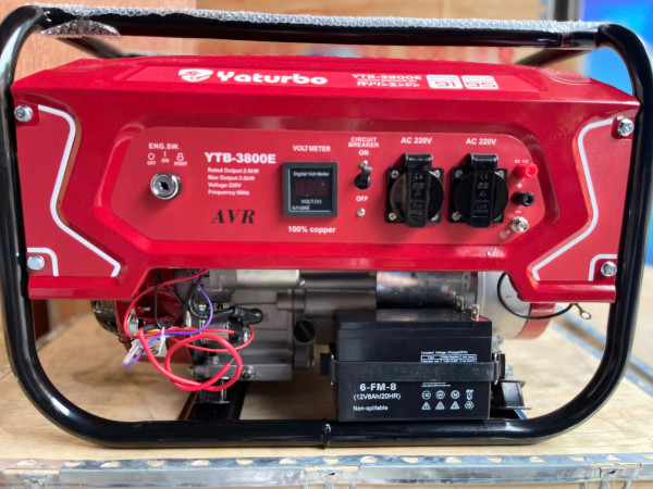 Máy phát điện Yaturbo 3.0kW YTB-3800E (Có Đề)