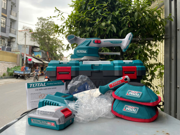 Máy rung ốp lát gạch dùng pin 20V Total TTVLI20018