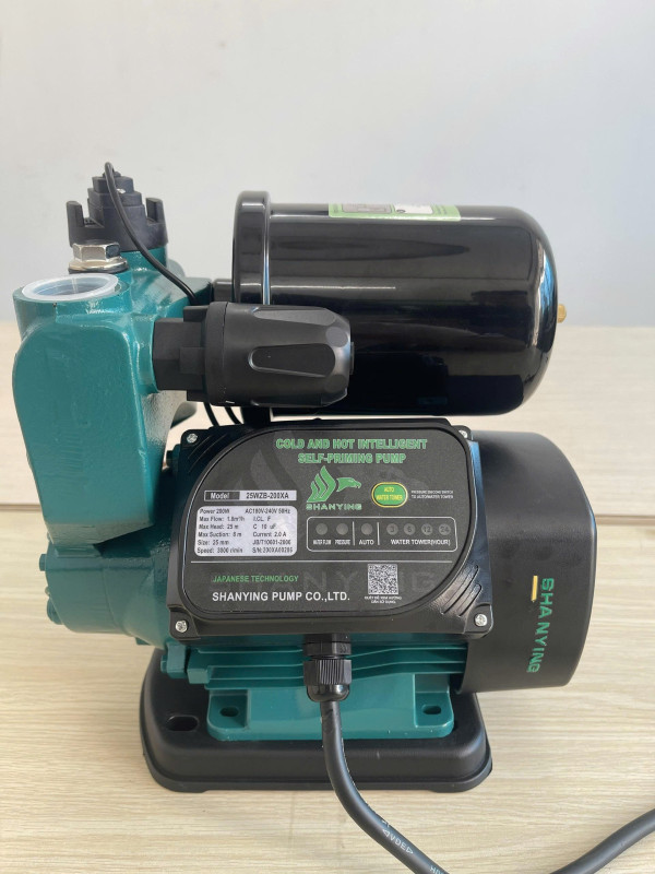 Bơm tăng áp Shanying 25WZB-200XA – 200W
