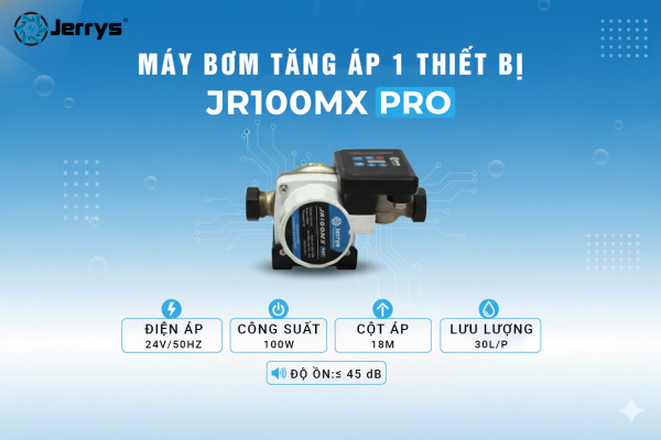 Máy bơm nước tăng áp Jerrys JR100MX PRO