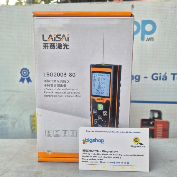 Thước đo khoảng cách Laisai LSG2003-80, dòng 80m
