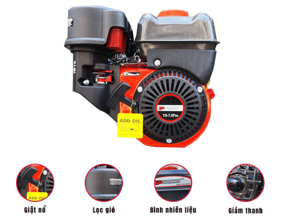 Đầu Nổ Yasumaru YS-7.5PRO 7.5HP